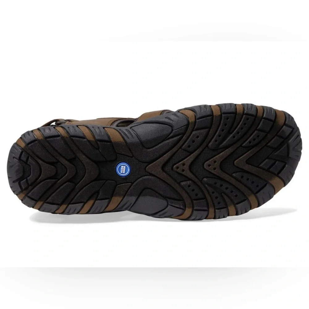 Nunn Bush Men’s Rio Bravo Brown Lightweight Cushioned Fisherman Sandal 12M NWT